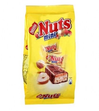 Конфета Nestle Nuts мини 168гр